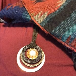 Copper pendant necklace